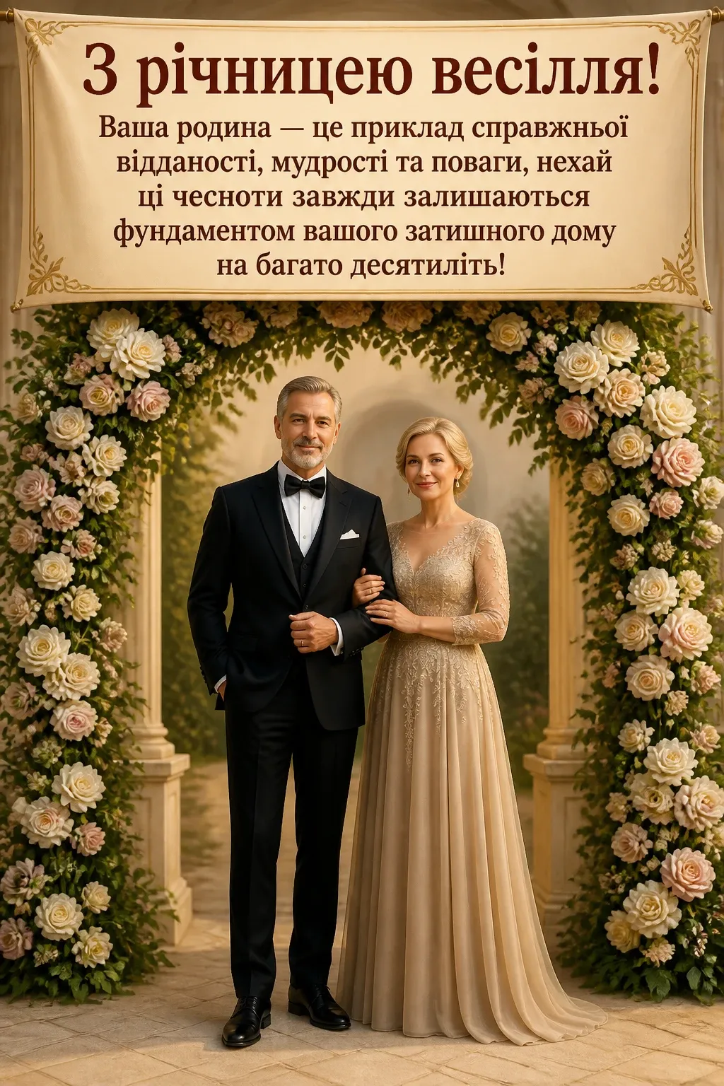 річниця весілля привітання