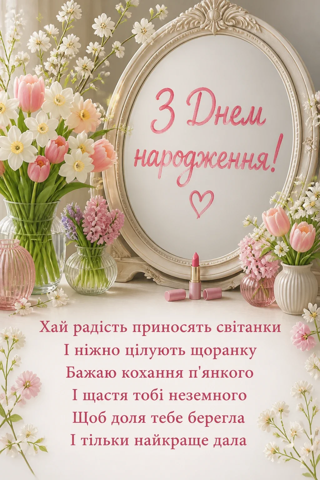 гарне привітання з днем народження для жінки гарне привітання з днем народження для жінки