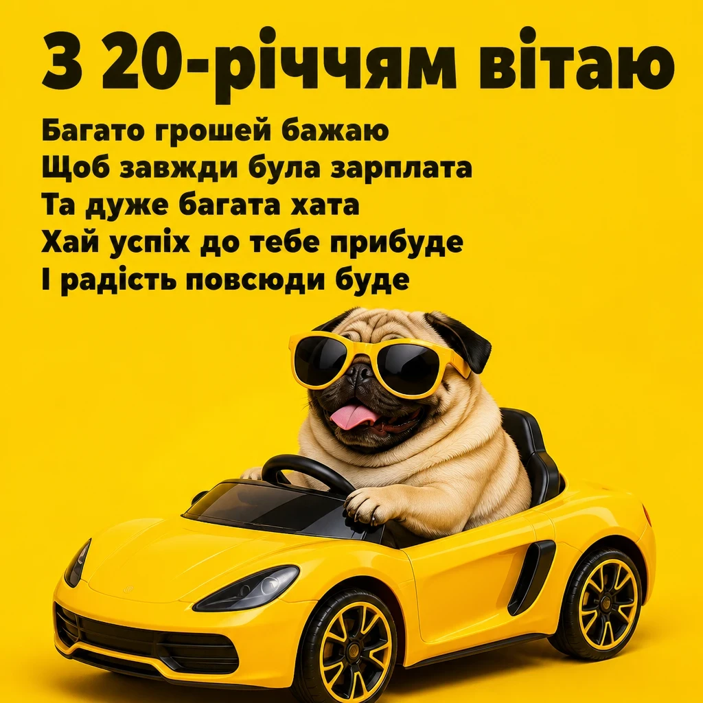 привітання з 20 річчям прикольні привітання з 20 річчям прикольні