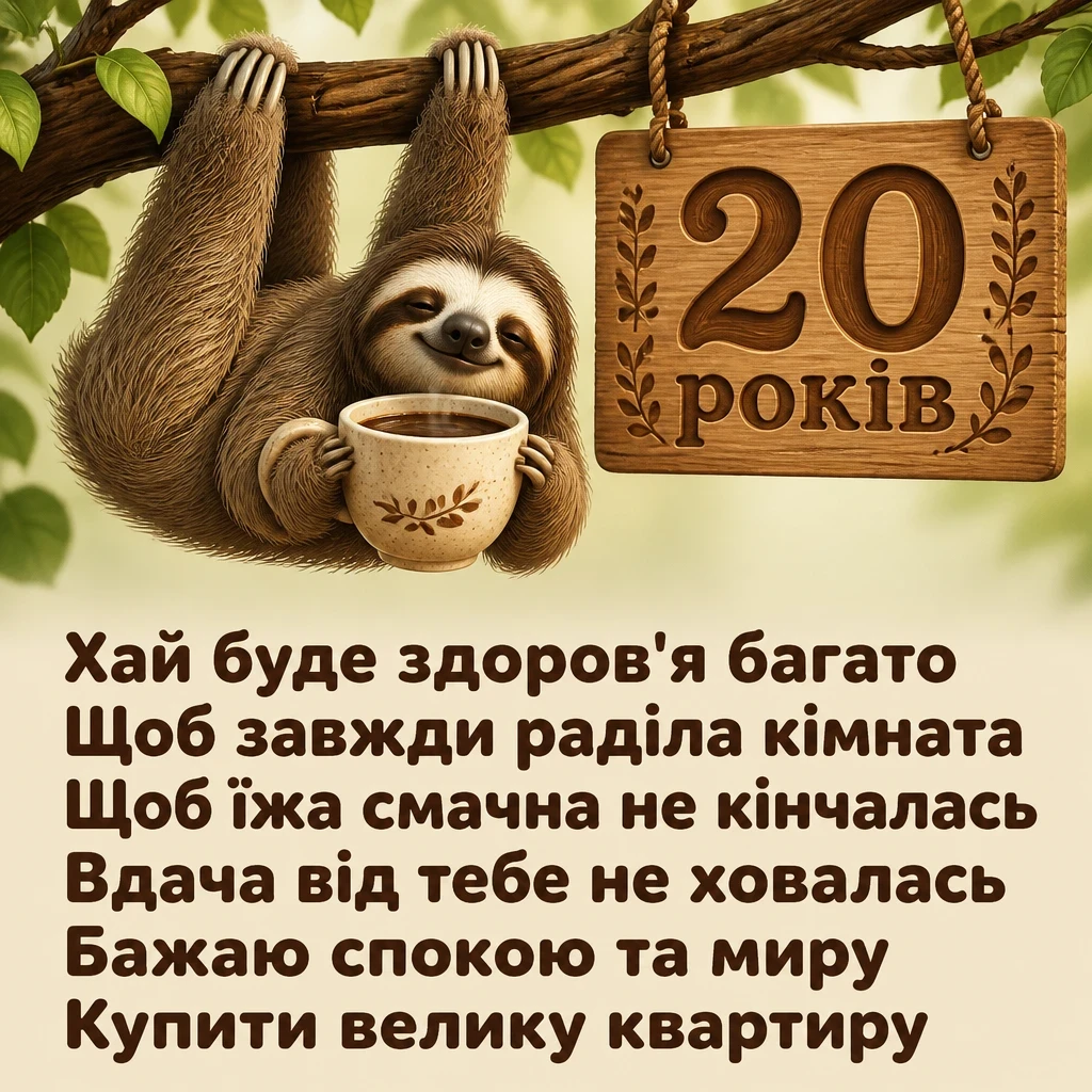 привітання з 20 річчям прикольні привітання з 20 річчям прикольні