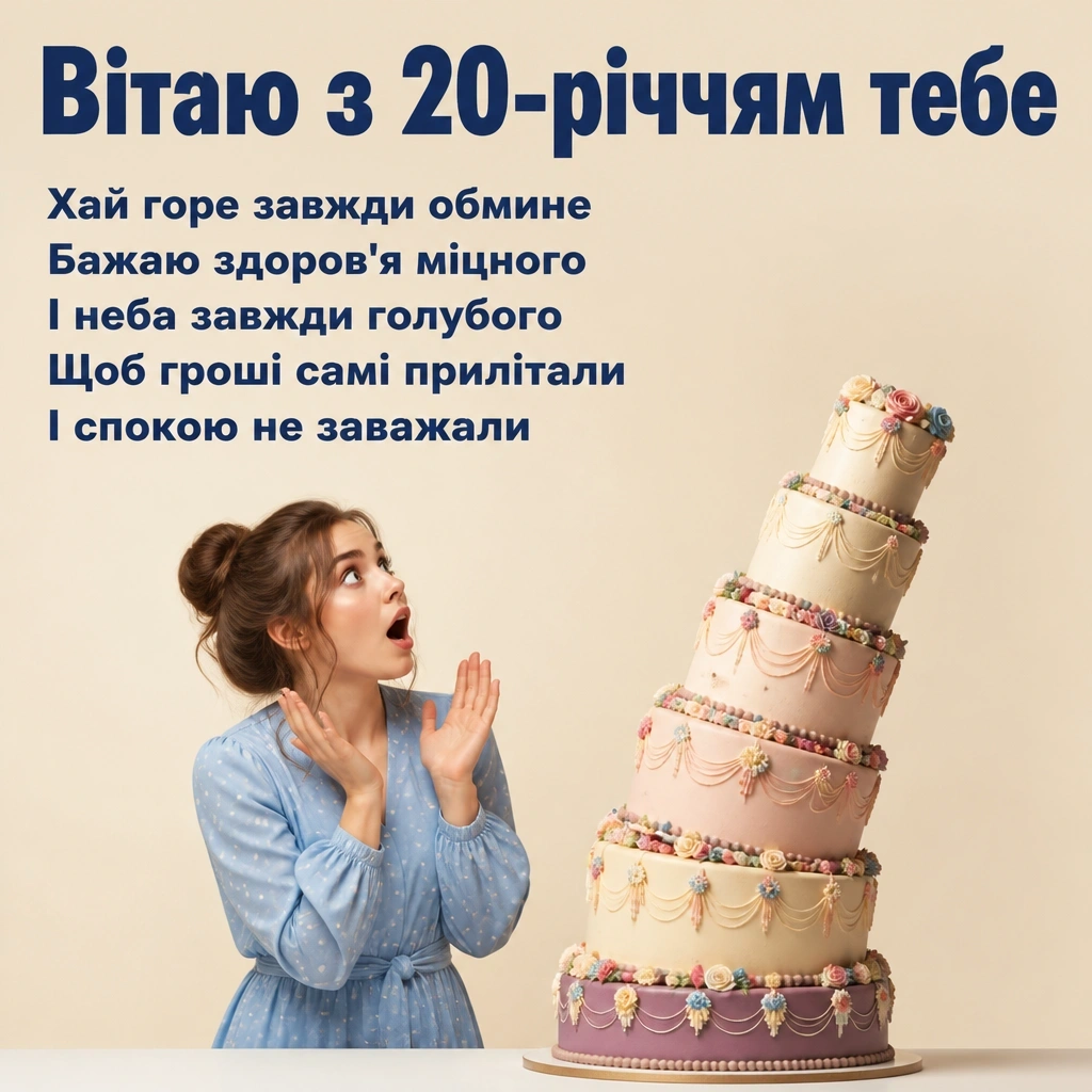 привітання з 20 річчям прикольні привітання з 20 річчям прикольні