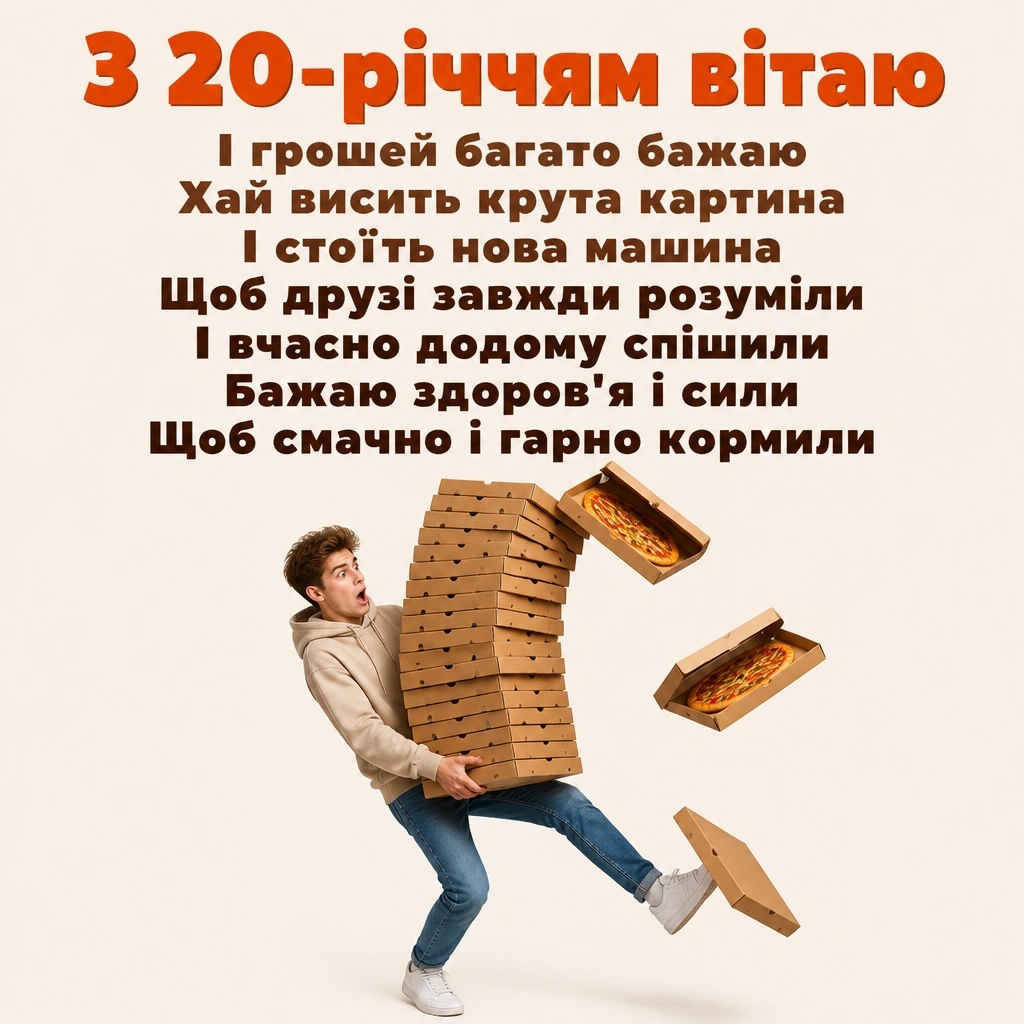 привітання з 20 річчям прикольні привітання з 20 річчям прикольні
