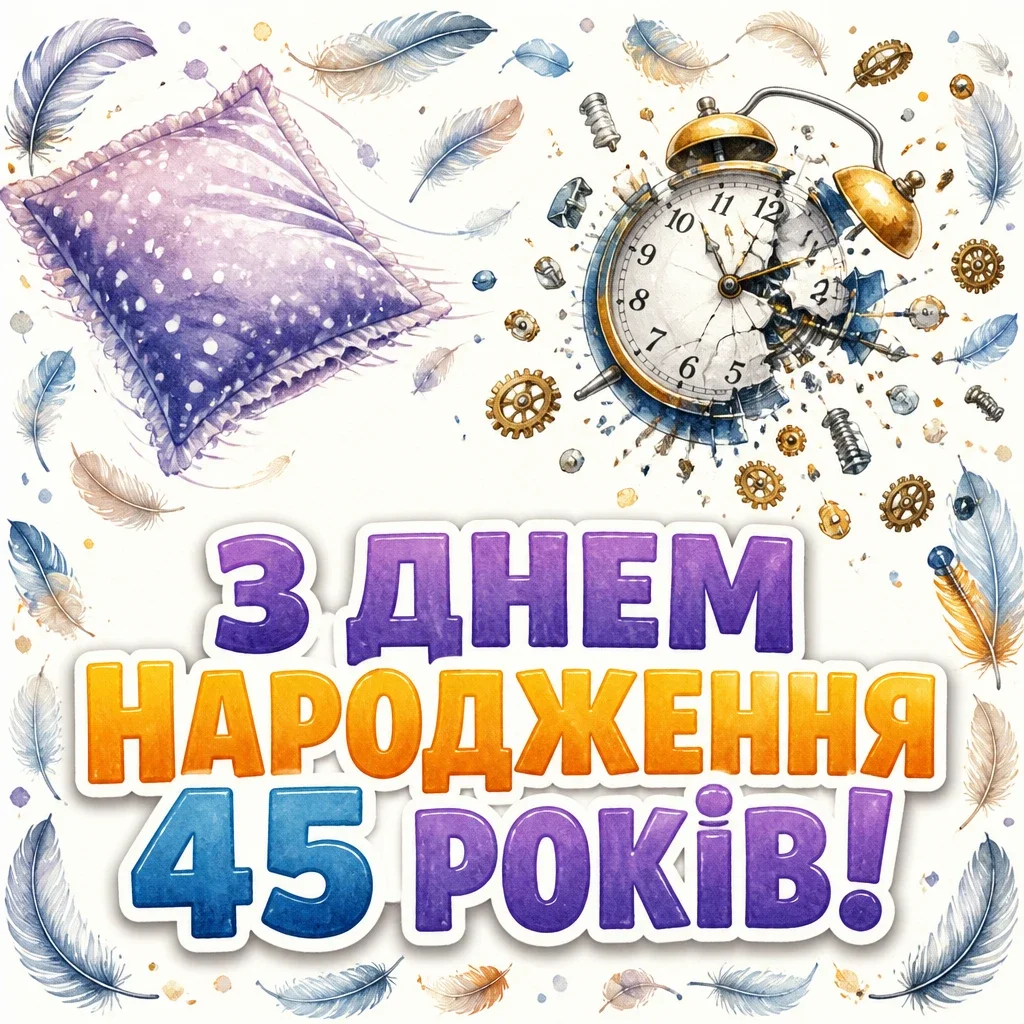 45 річчям привітання з днем народження 45 років жінці прикольні
