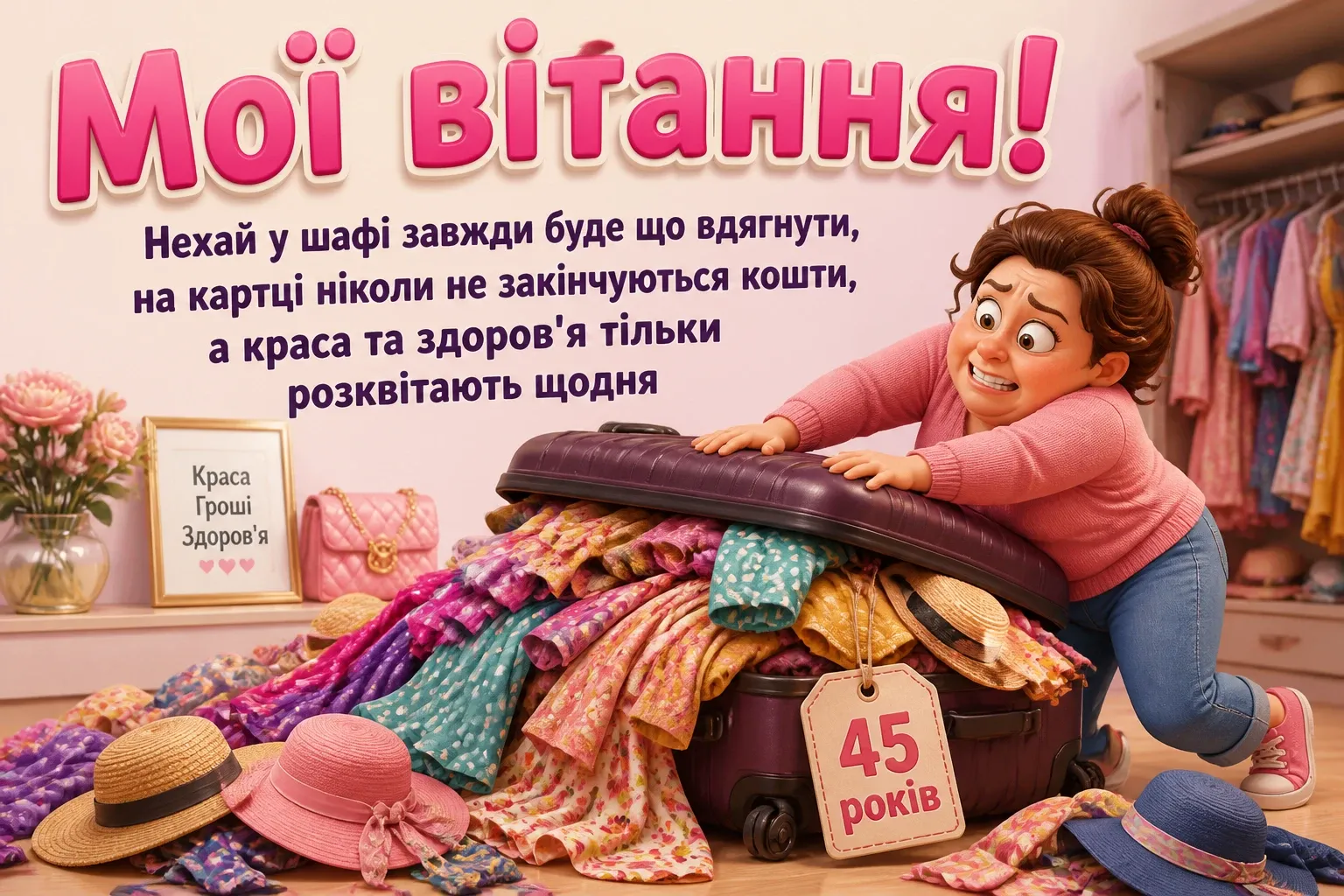 45 річчям привітання з днем народження 45 років жінці прикольні