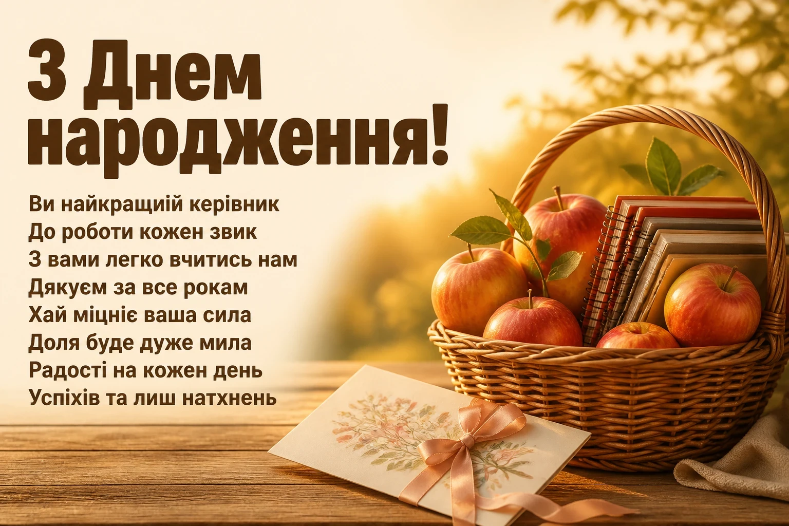 вчительці привітання з днем народження класного керівника