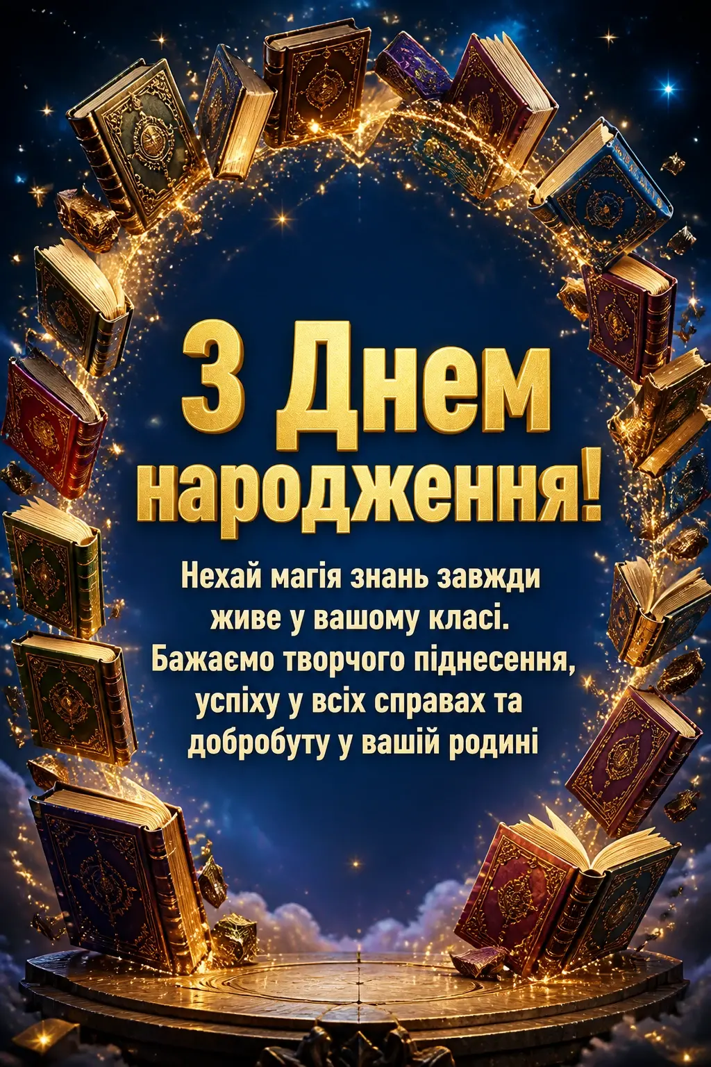 вчительці привітання з днем народження класного керівника