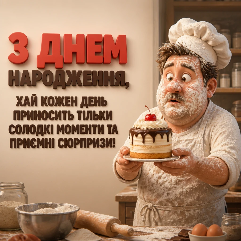 привітання з днем народження простими словами