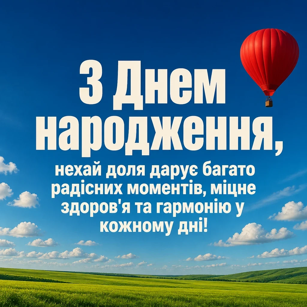 привітання з днем народження простими словами