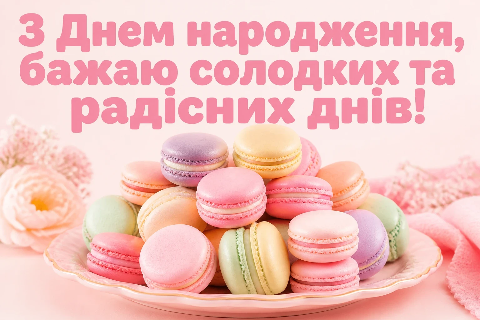 привітання з днем народження простими словами