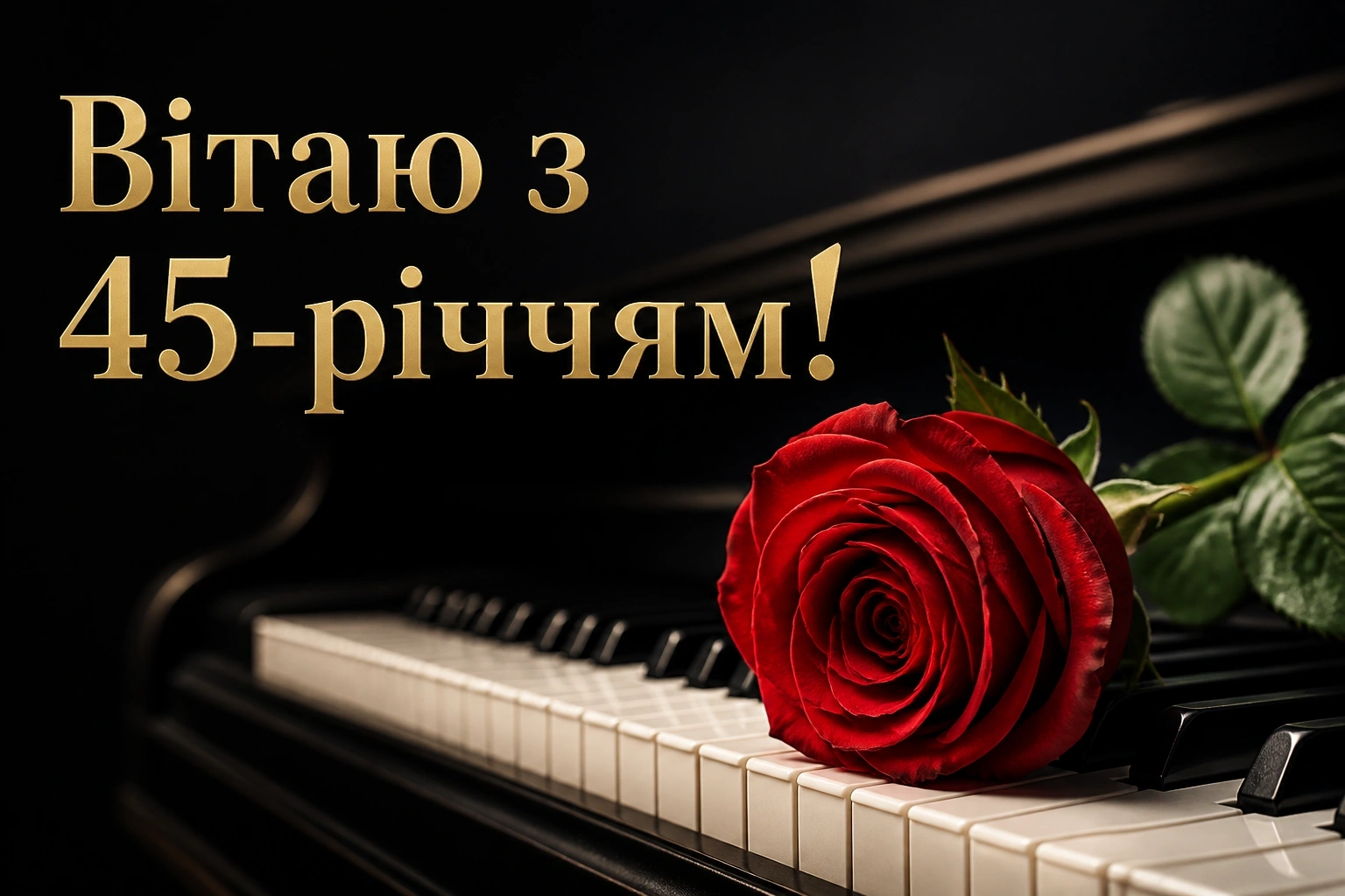 привітання з 45-річчям жінці