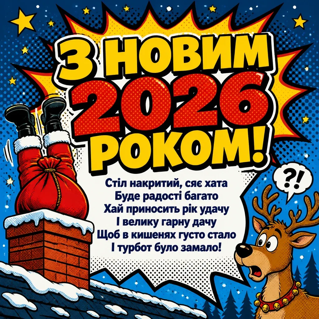 привітання з новим роком вірші