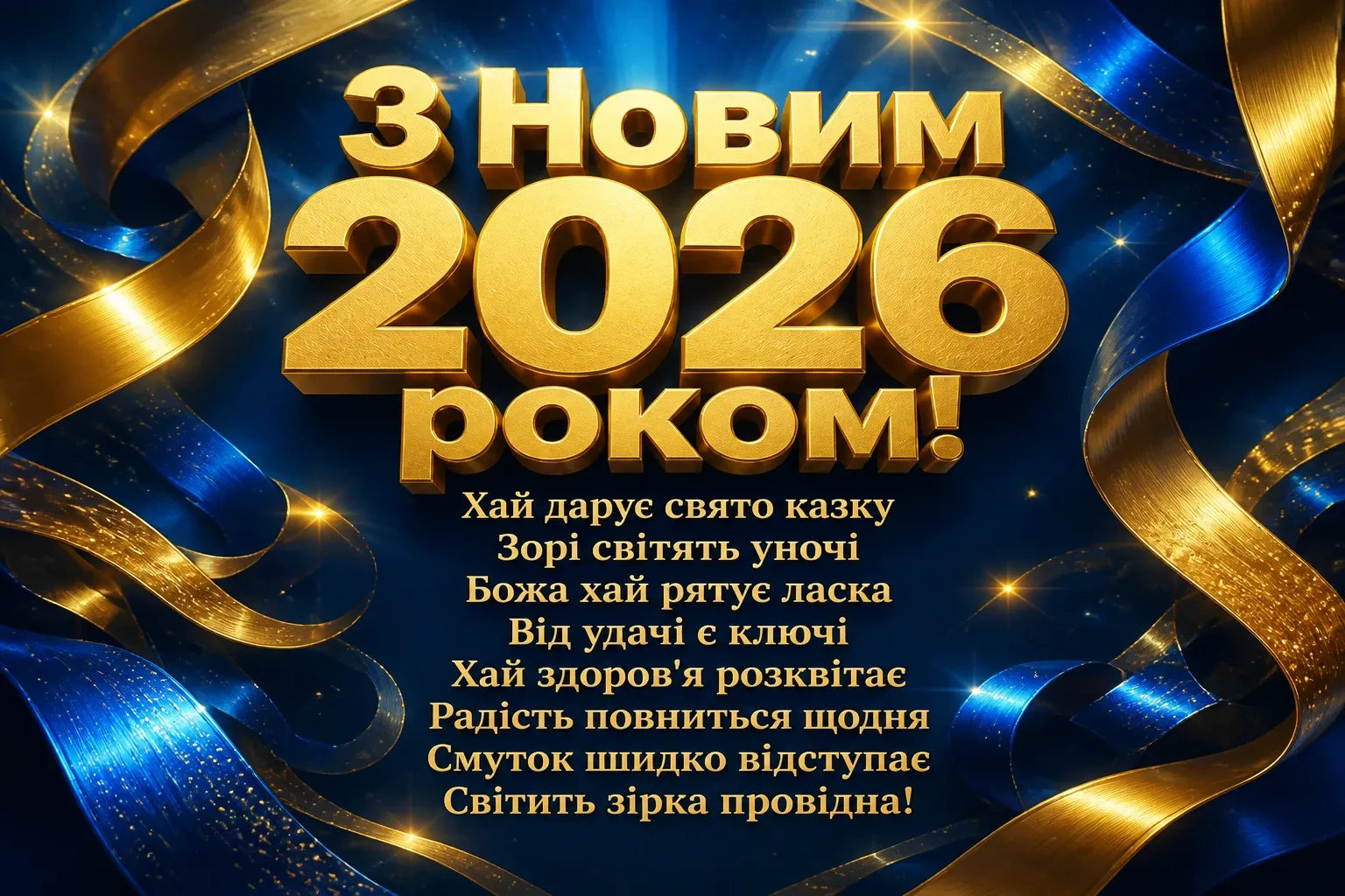 привітання з новим роком вірші
