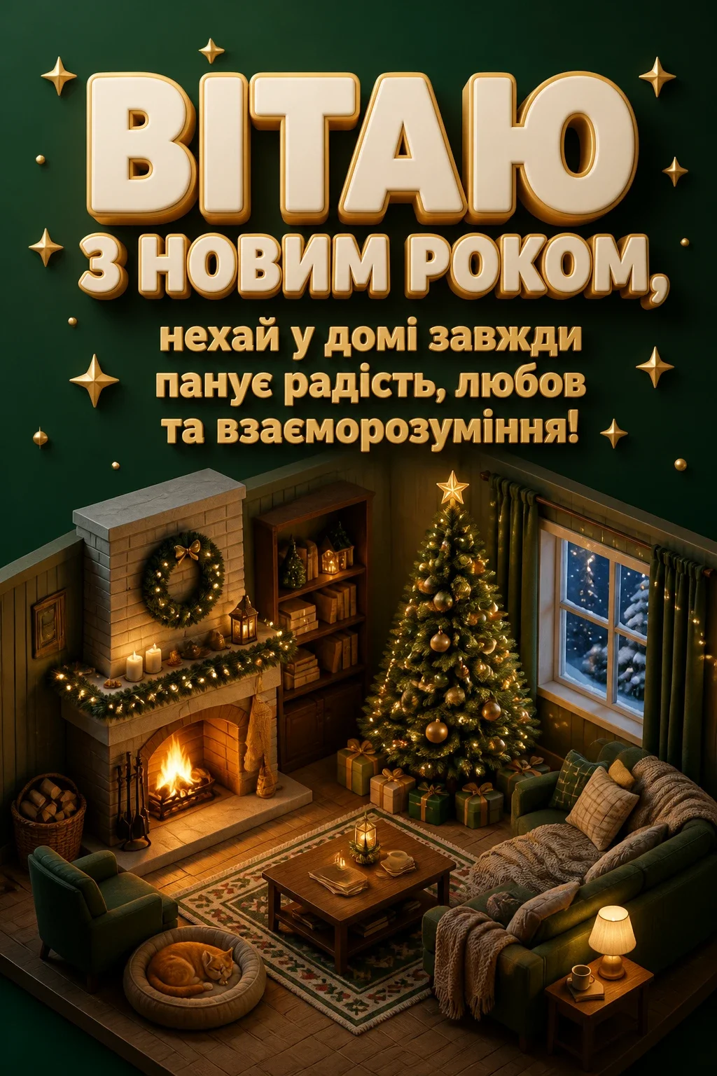 привітання з новим роком вірші