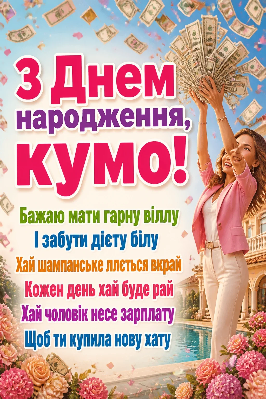 привітання з днем народження кумі на українській мові прикольні привітання з днем народження кумі на українській мові прикольні