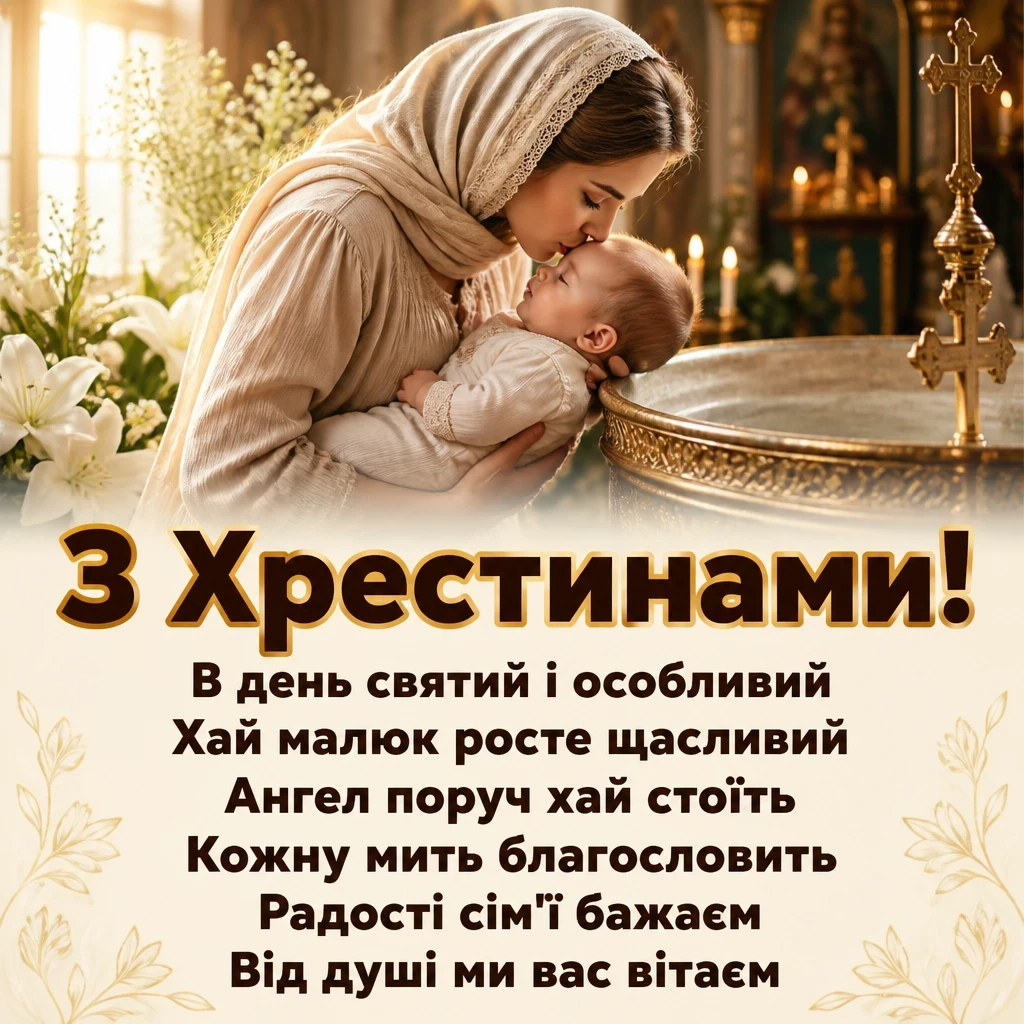 привітання на хрестини привітання на хрестини