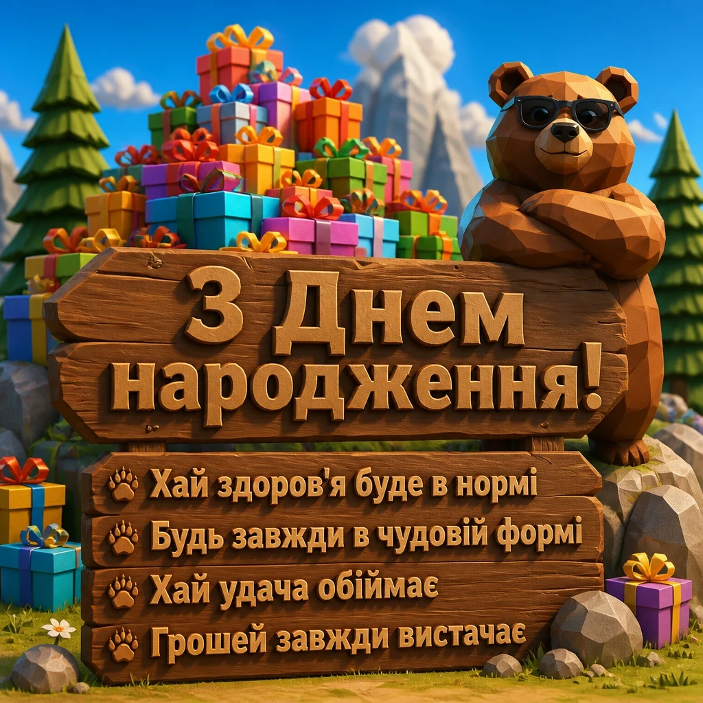 прикольні привітання з днем народження хрещеному