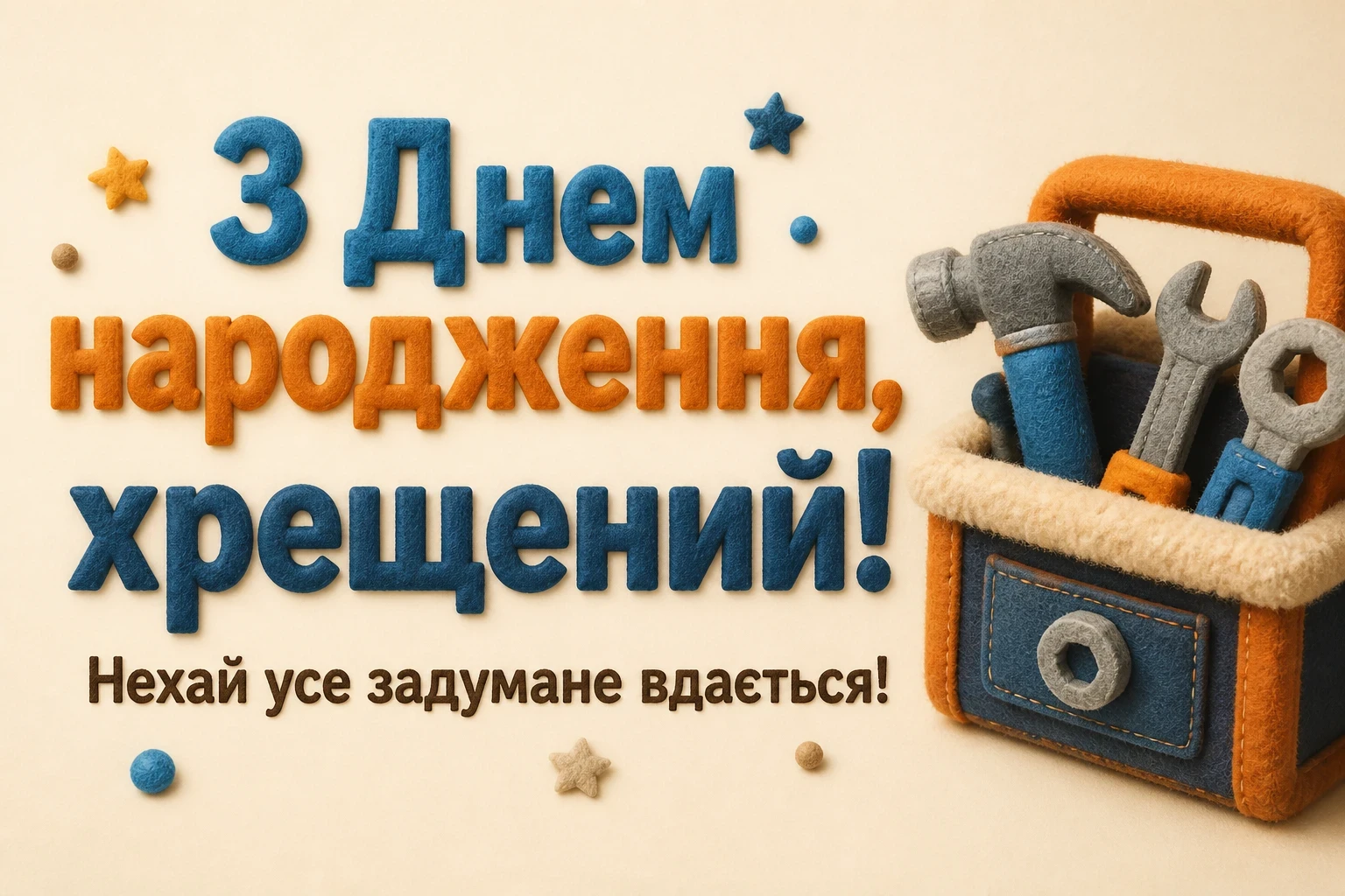 прикольні привітання з днем народження хрещеному