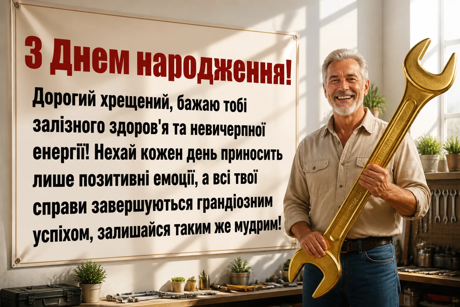 прикольні привітання з днем народження хрещеному