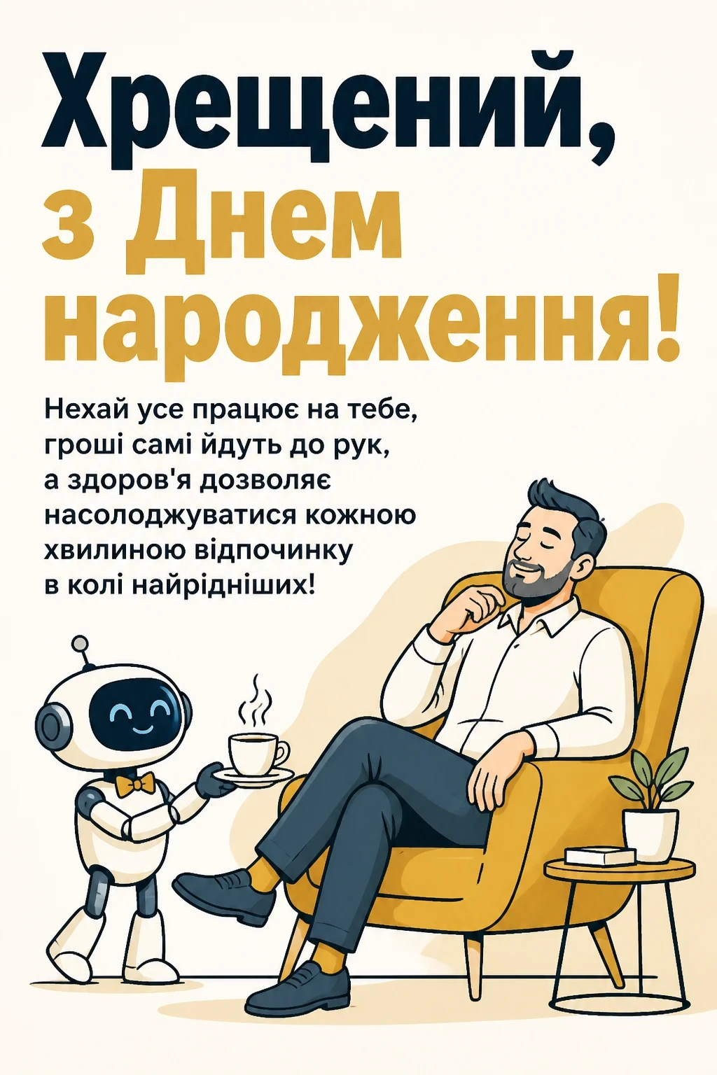 прикольні привітання з днем народження хрещеному
