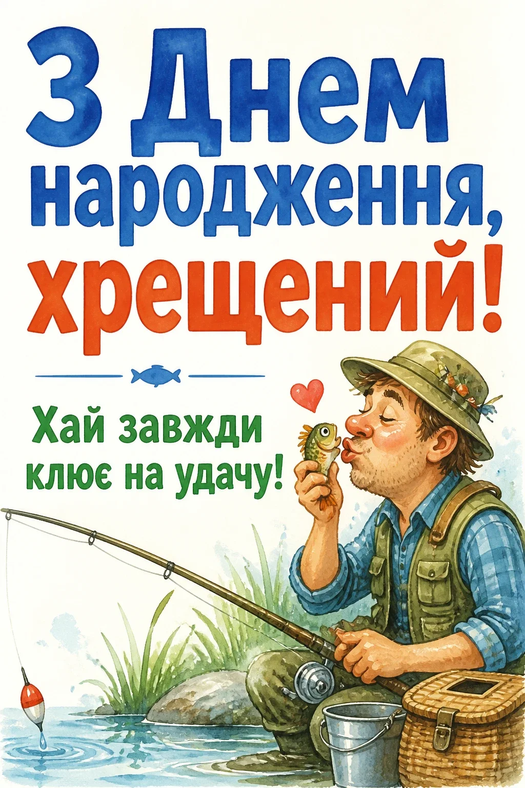 прикольні привітання з днем народження хрещеному