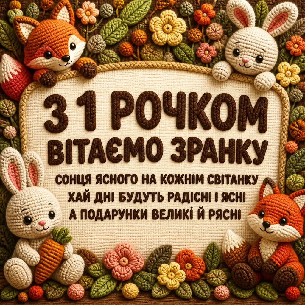 привітання з 1 рочком хлопчику