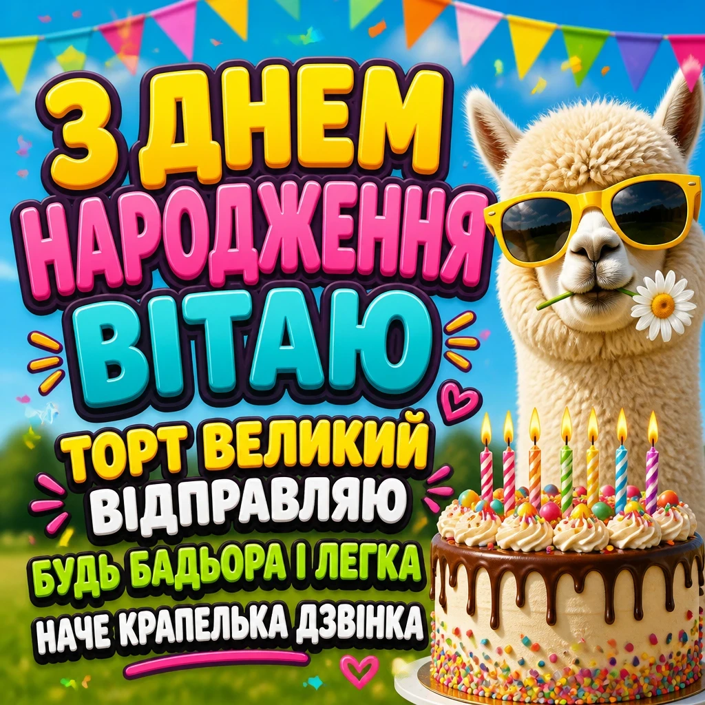 короткі привітання з днем народження донечці