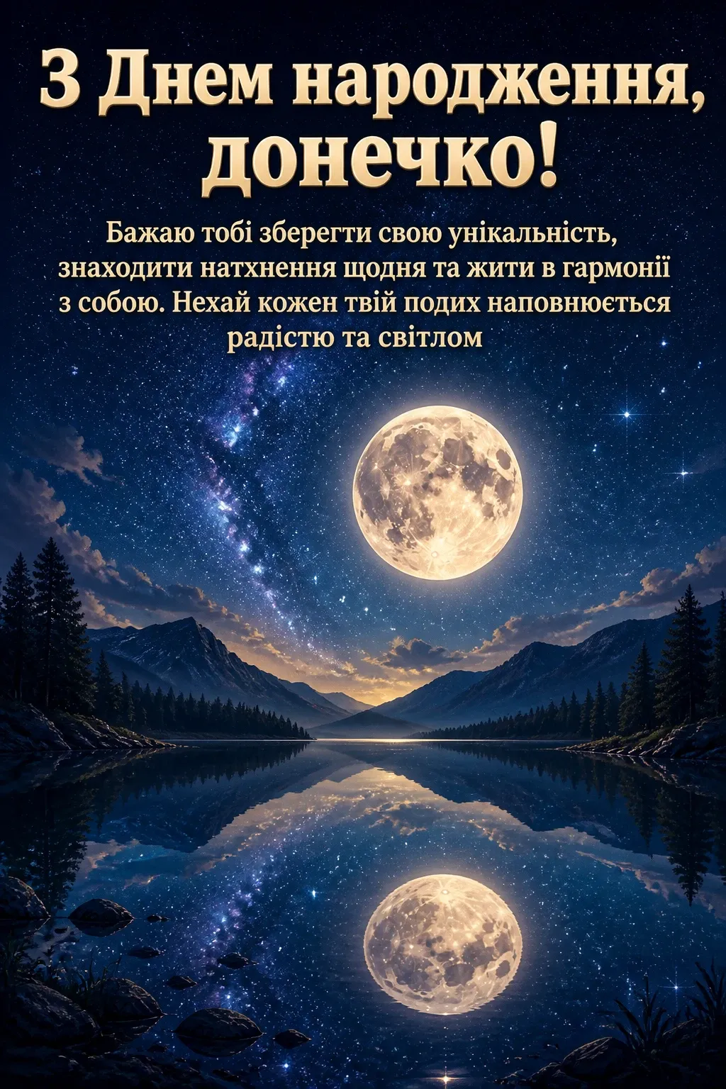 короткі привітання з днем народження донечці
