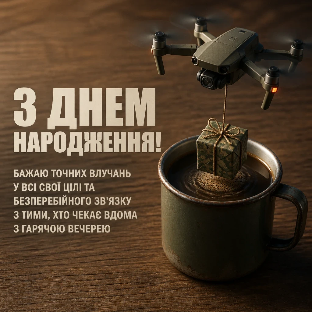 привітання з днем народження воїна