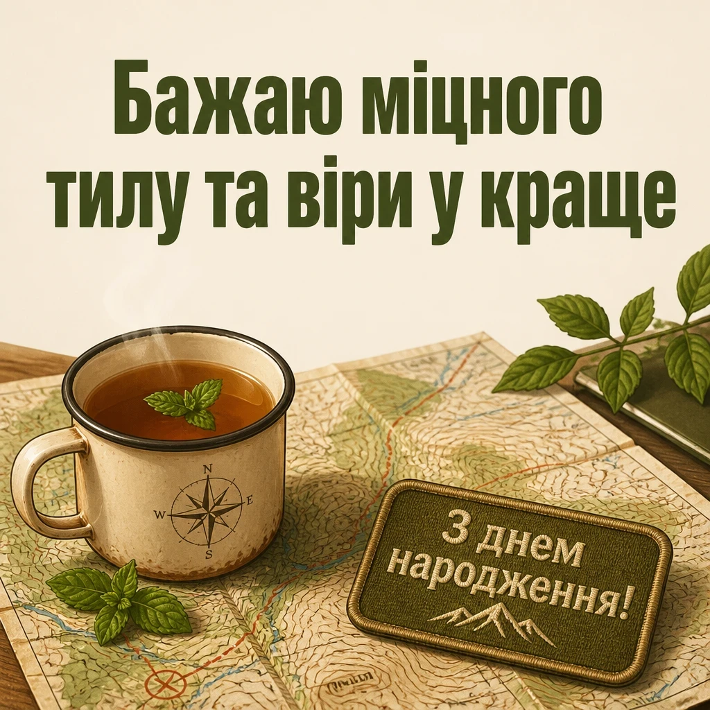 привітання з днем народження воїна