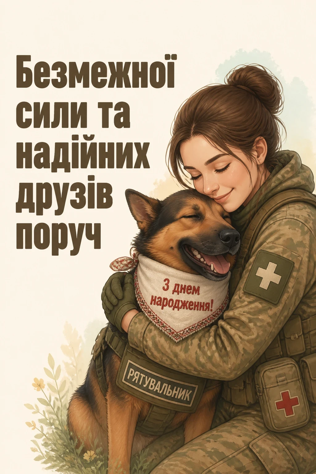 привітання з днем народження воїна