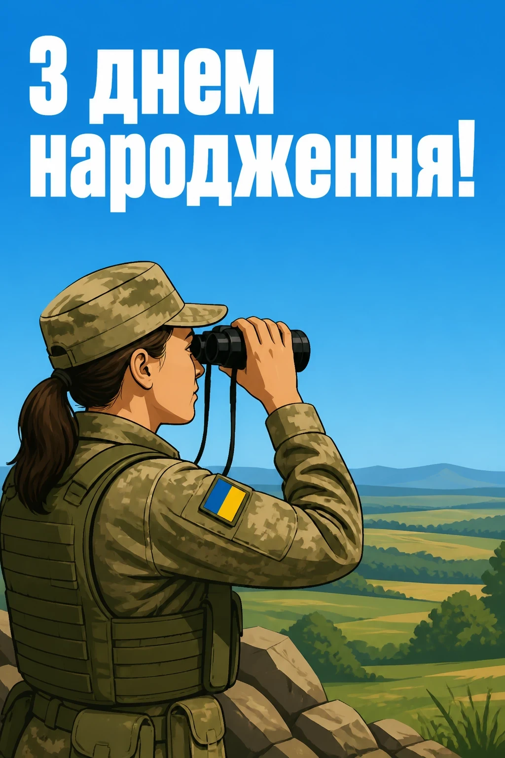 привітання з днем народження воїна