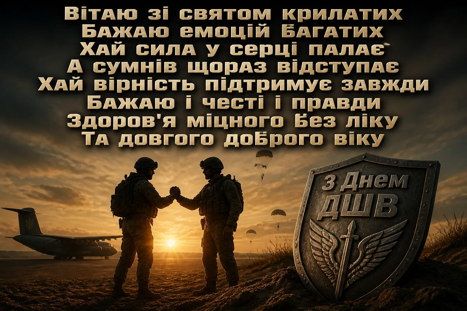 привітання з днем дшв