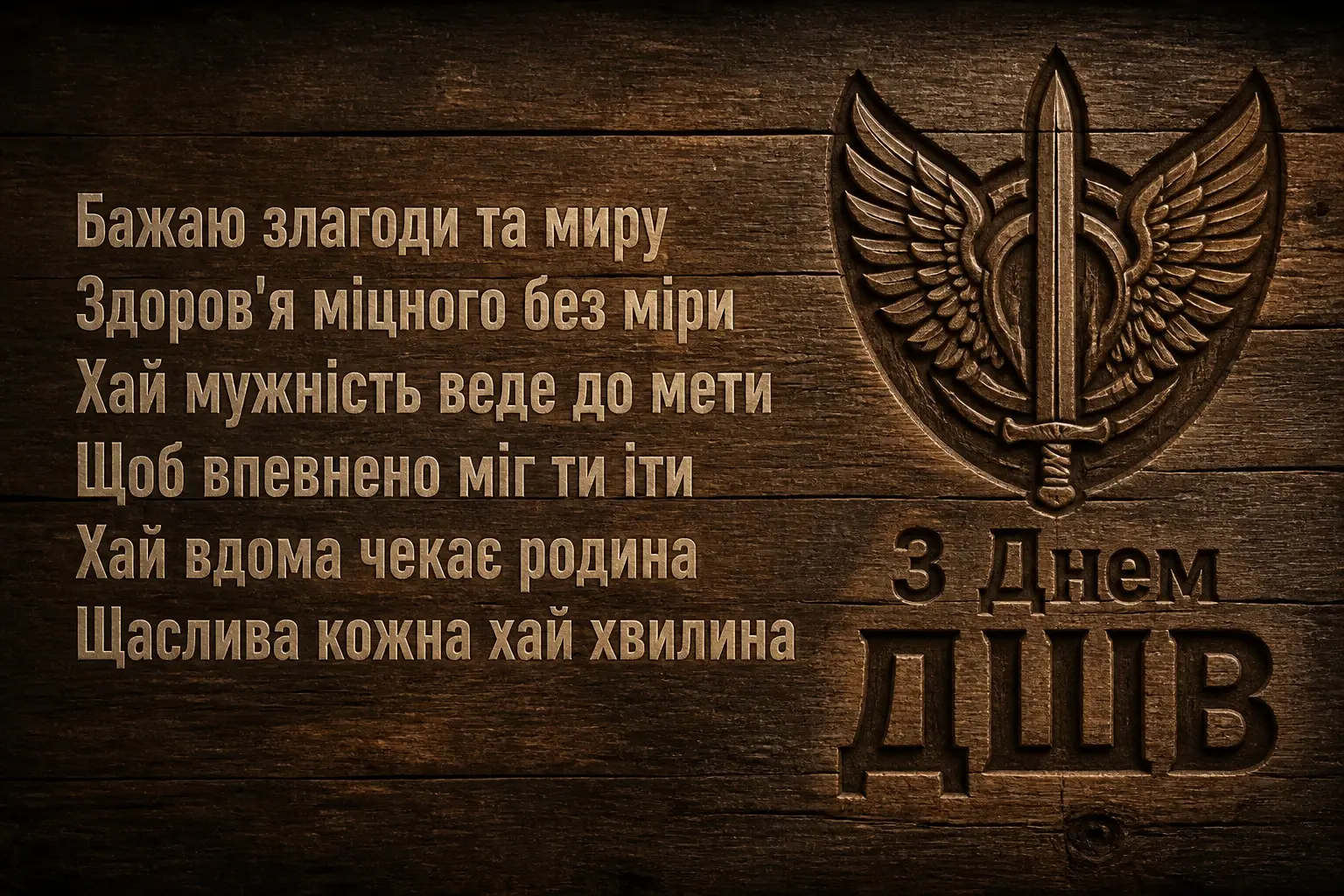 привітання з днем дшв