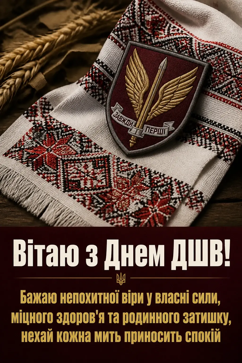 привітання з днем дшв