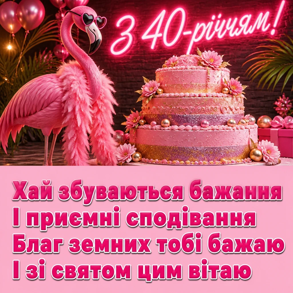 привітання з 40-річчям жінці прикольні привітання з 40-річчям жінці прикольні