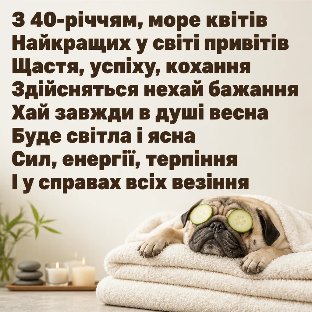 привітання з 40-річчям жінці прикольні привітання з 40-річчям жінці прикольні