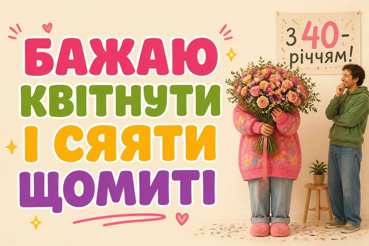 привітання з 40-річчям жінці прикольні привітання з 40-річчям жінці прикольні