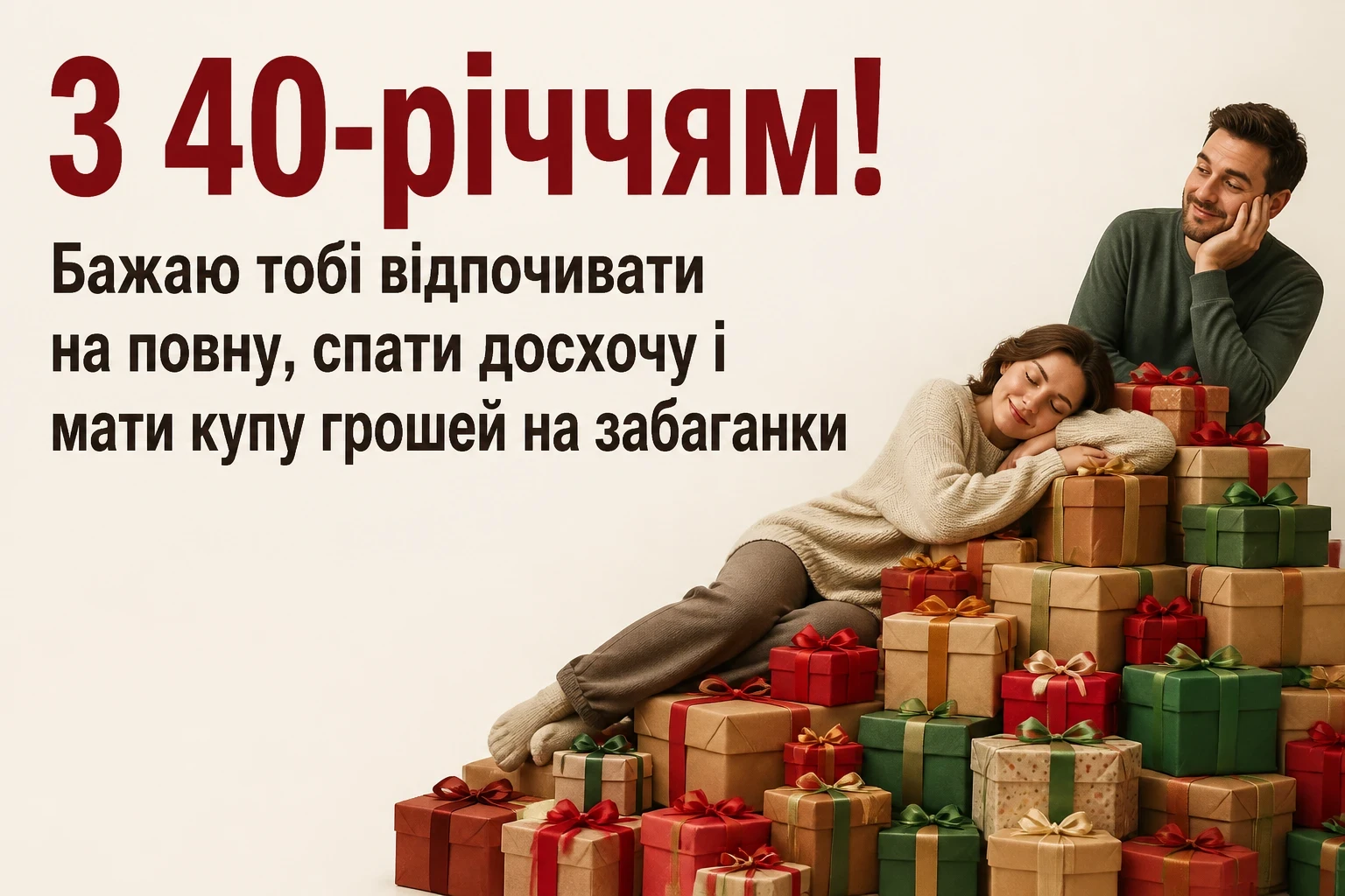 привітання з 40-річчям жінці прикольні привітання з 40-річчям жінці прикольні