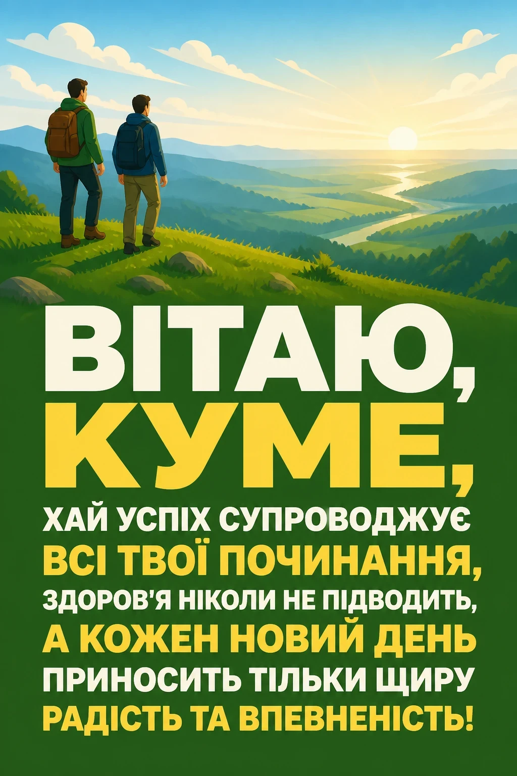 привітання з днем народження для кума своїми словами привітання з днем народження для кума своїми словами
