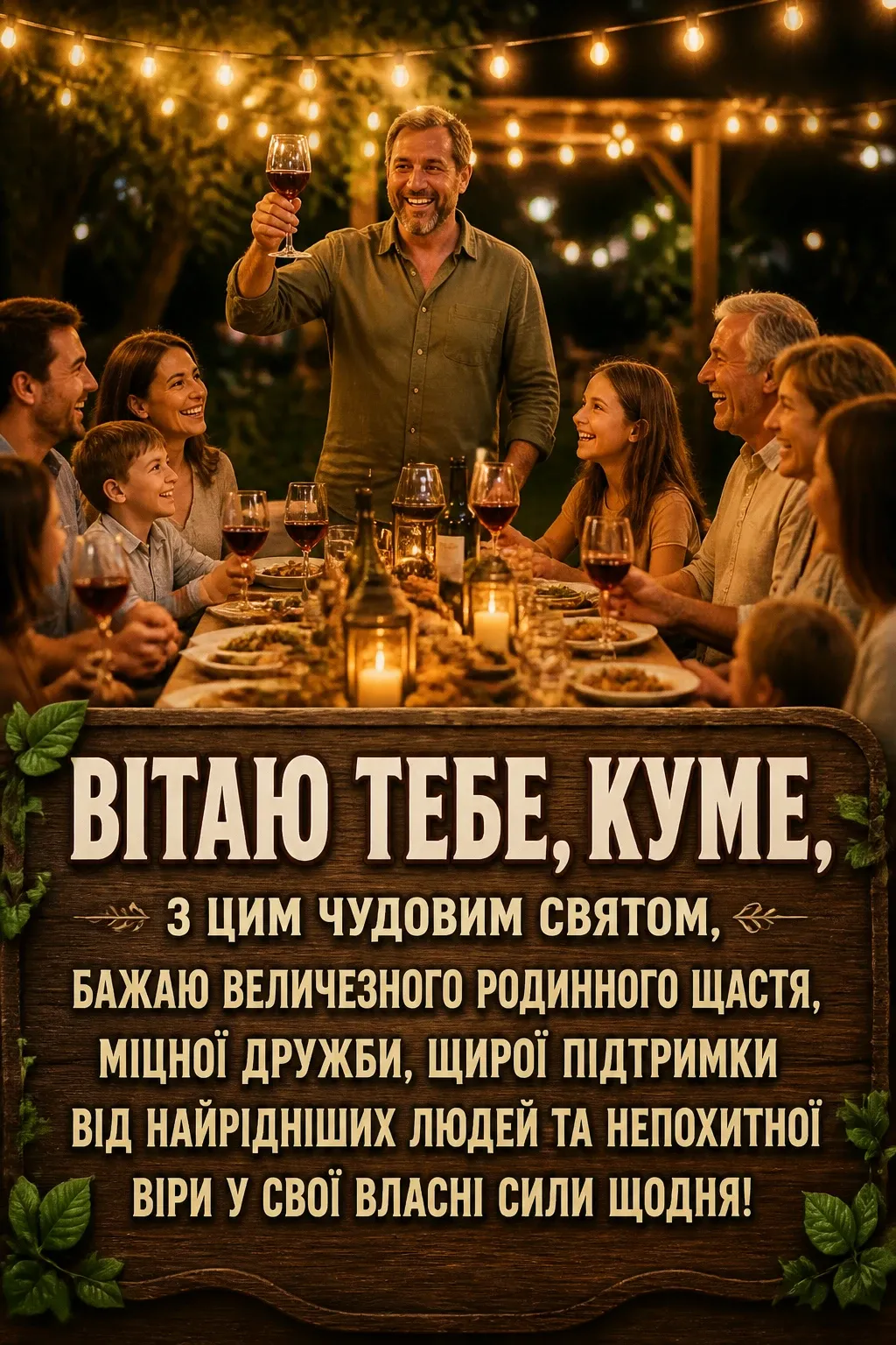 привітання з днем народження для кума своїми словами привітання з днем народження для кума своїми словами