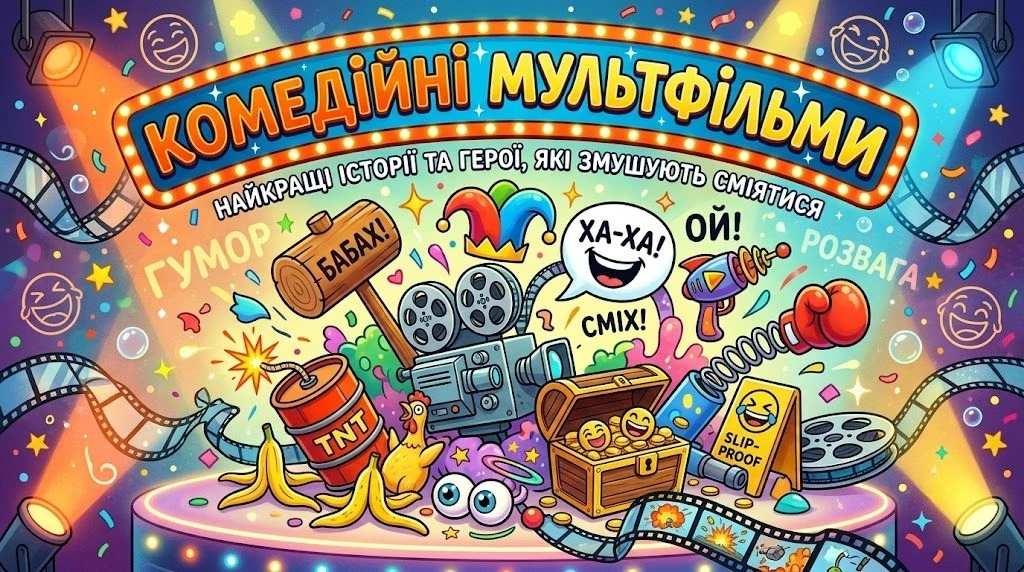Улюблені комедійні мультфільми усіх часів і народів