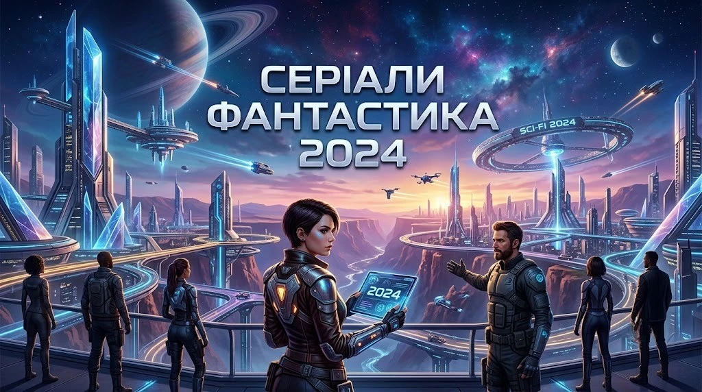 Топ 20 серіалів фантастика 2024 року