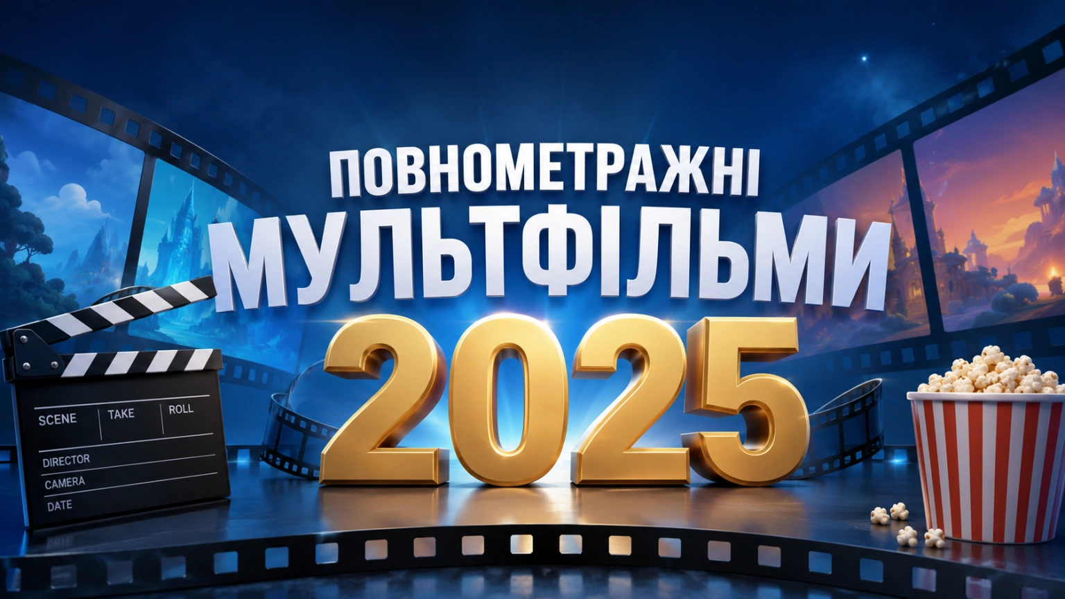 Повнометражні мультфільми 2025 для дітей і дорослих